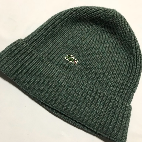 lacoste classic beanie